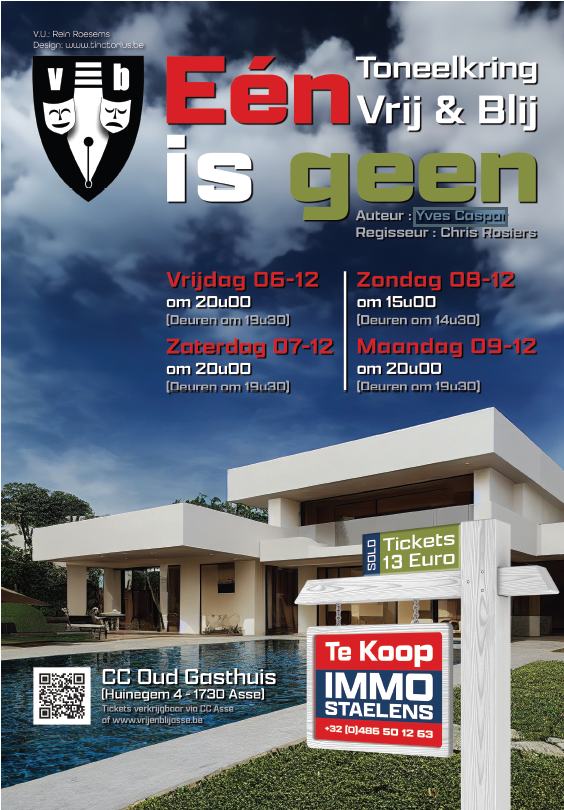 affiche voorstelling een is geen